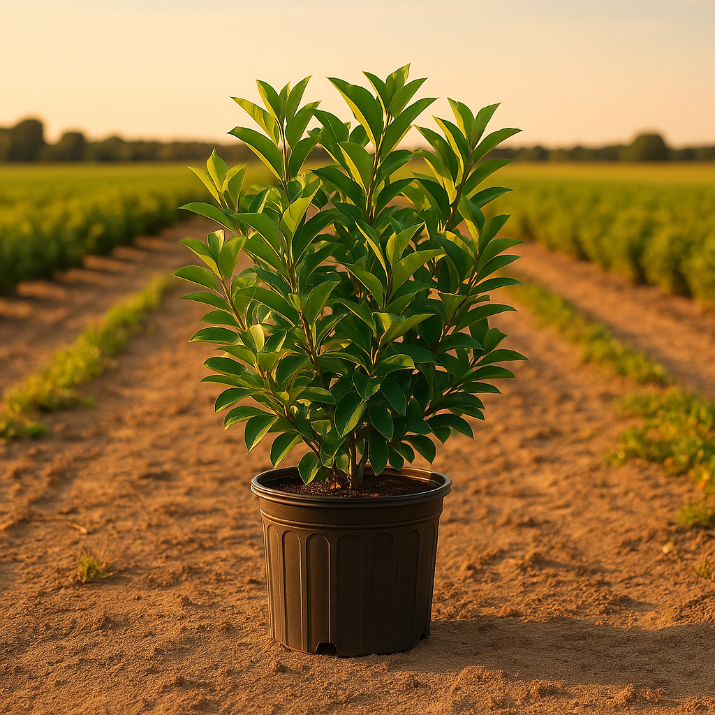 Sweet Viburnum – Viburnum odoratissimum – Evergreen Privacy Shrub