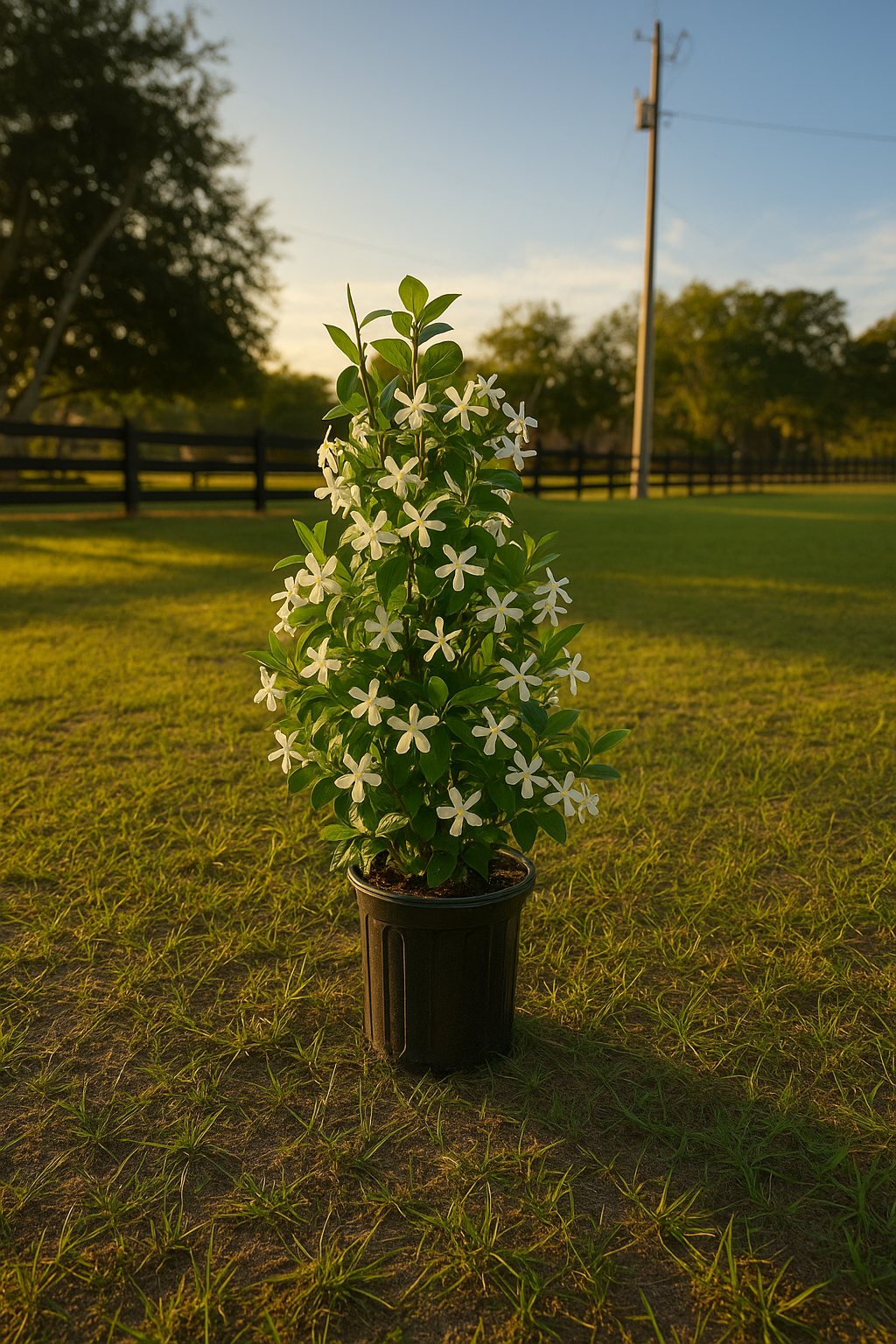 Confederate Jasmine (Trachelospermum jasminoides) – Fragrant Flowering Vine