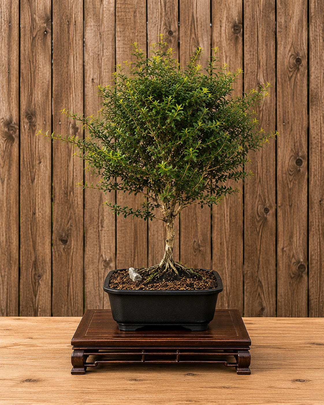 Bahama Berry Bonsai Tree | Nashia inaguensis | 8" Ceramic Bonsai Pot