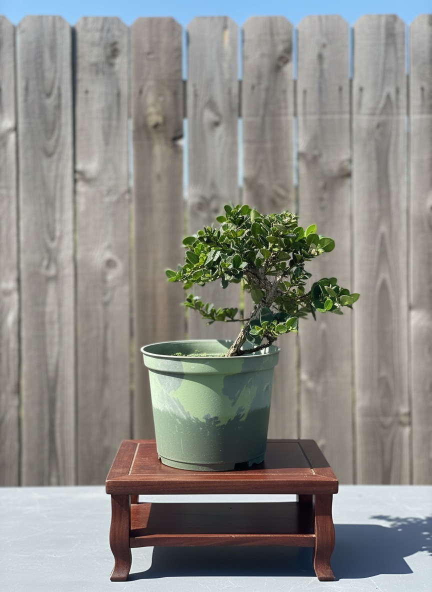 European Olive Pre-Bonsai Tree (Olea europaea) in 6" Pot from L&J Nursery.