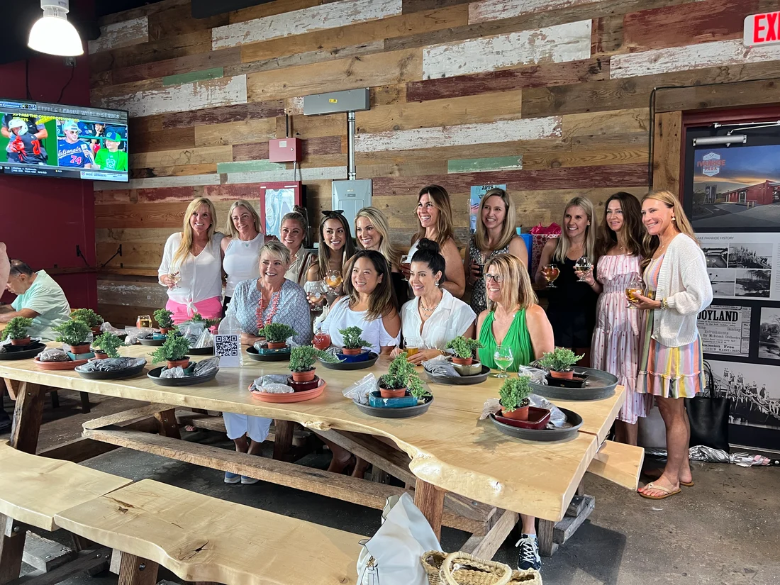 Jade bonsai workshop at Public at the Brickyard